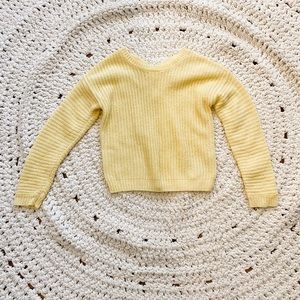 Yellow sweater